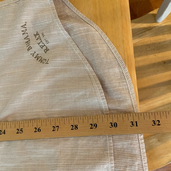 Tommy Bahama Relax Tan Casual Button Down Shirt Mens XL Long Sleeve Lightweight - Picture 4 of 14